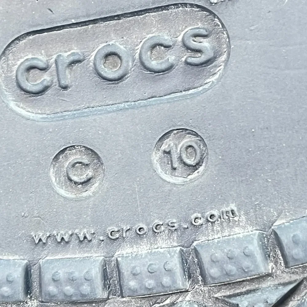Crocs Bayaband Clogs Navy Pepper Comfortable Casual Slip On Shoes Kids Size 10